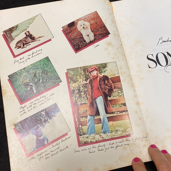 Vtg Barbara Streisand “Songbird” Words & Music by the Big 3 Music Recorded - Picture 3 of 7